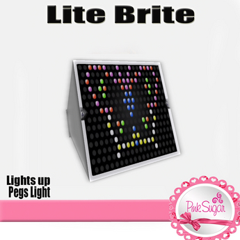 Second Life Marketplace - Pink Sugar Lite Brite